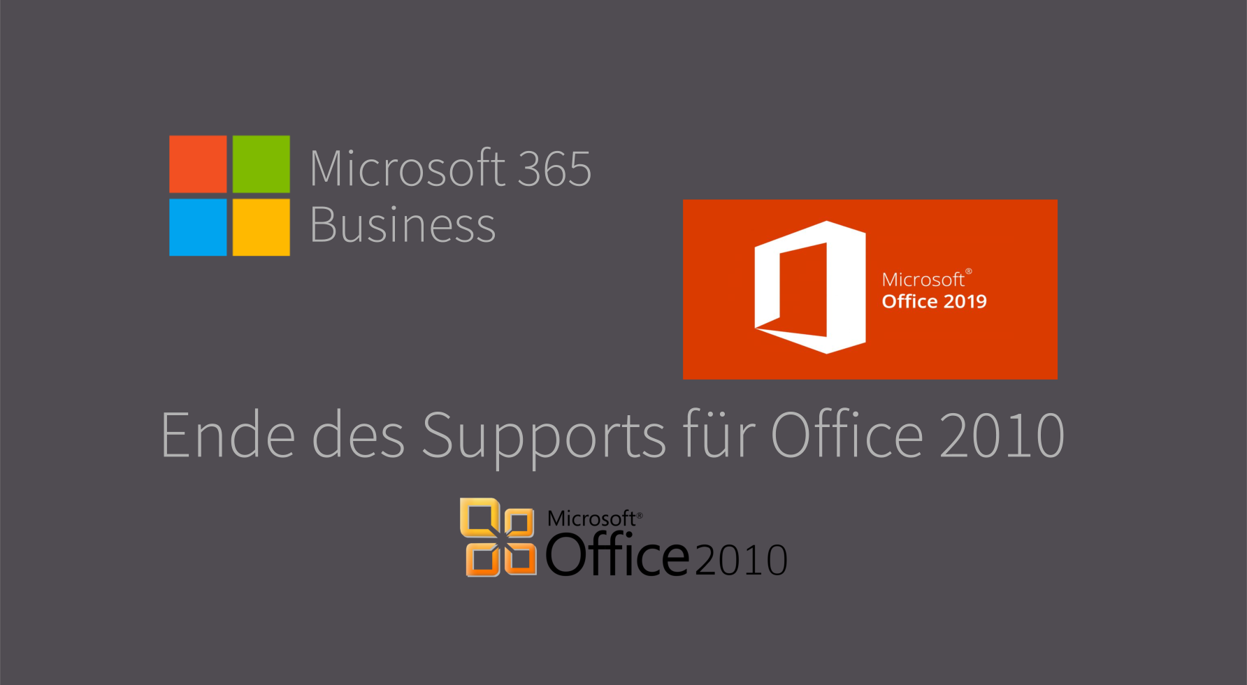 Ende des Supports für Office 2010